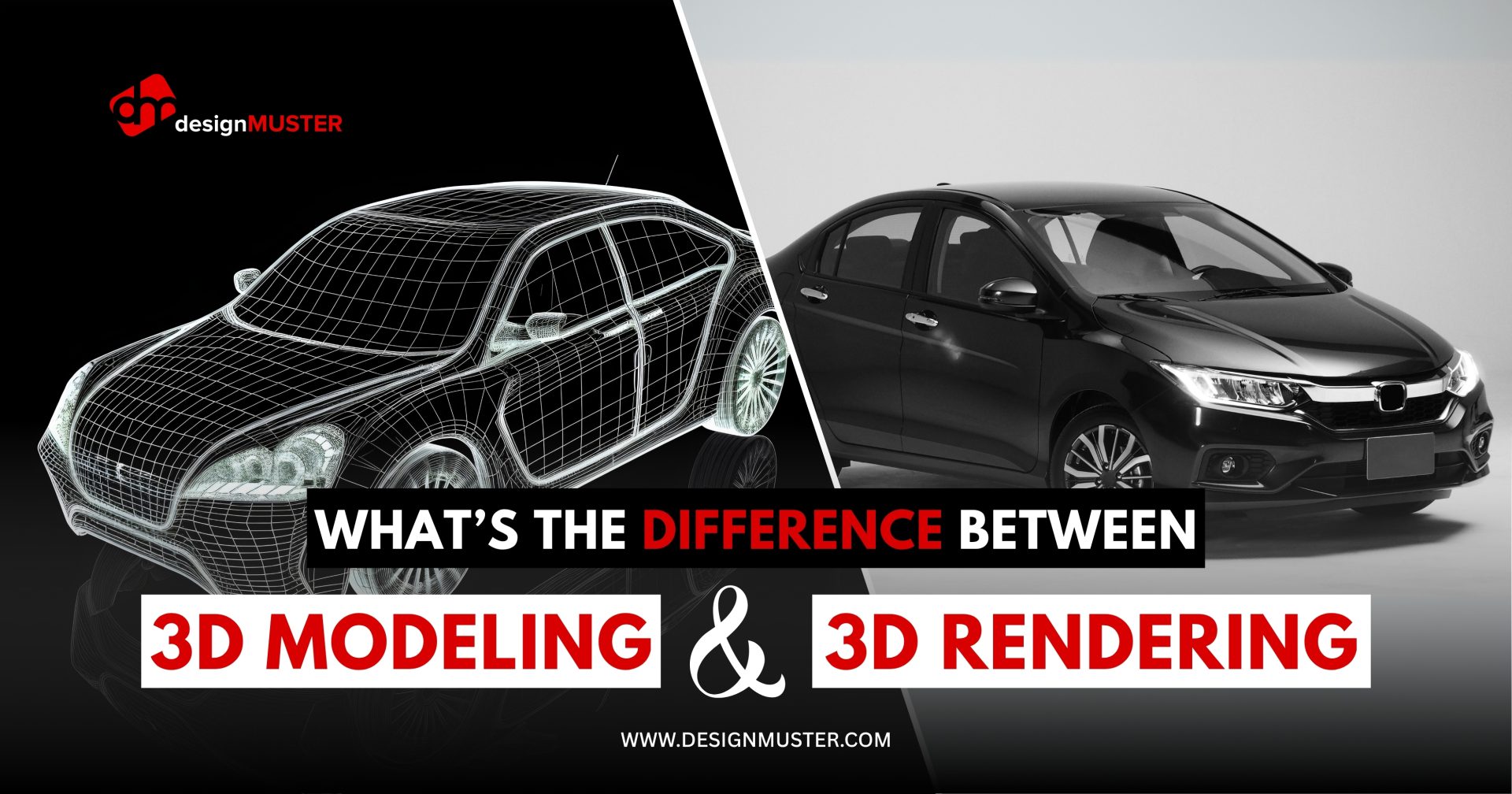 What’s the Difference Between 3D Rendering and 3D Modeling