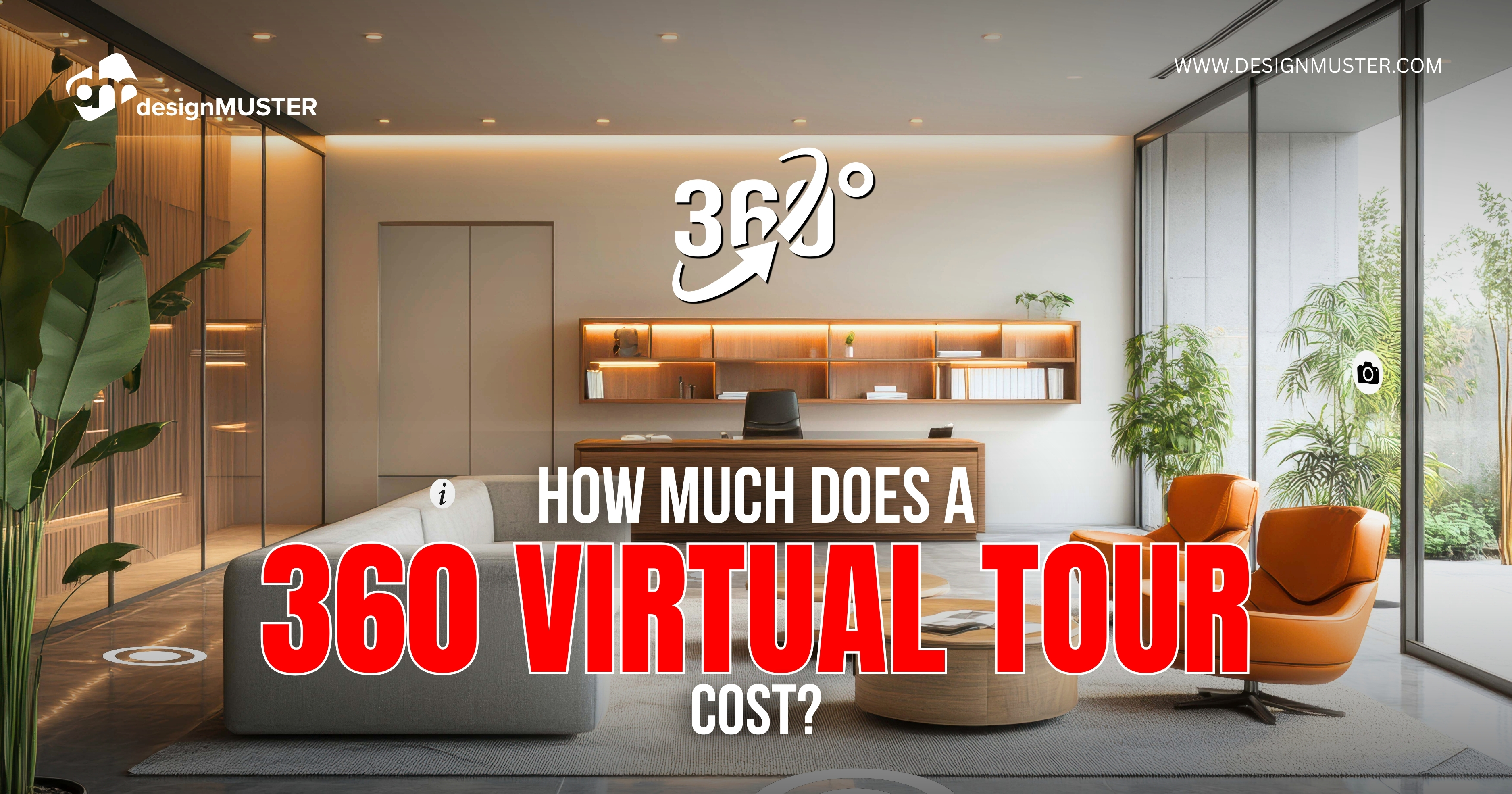 how much does a 360 virtual tour cost​