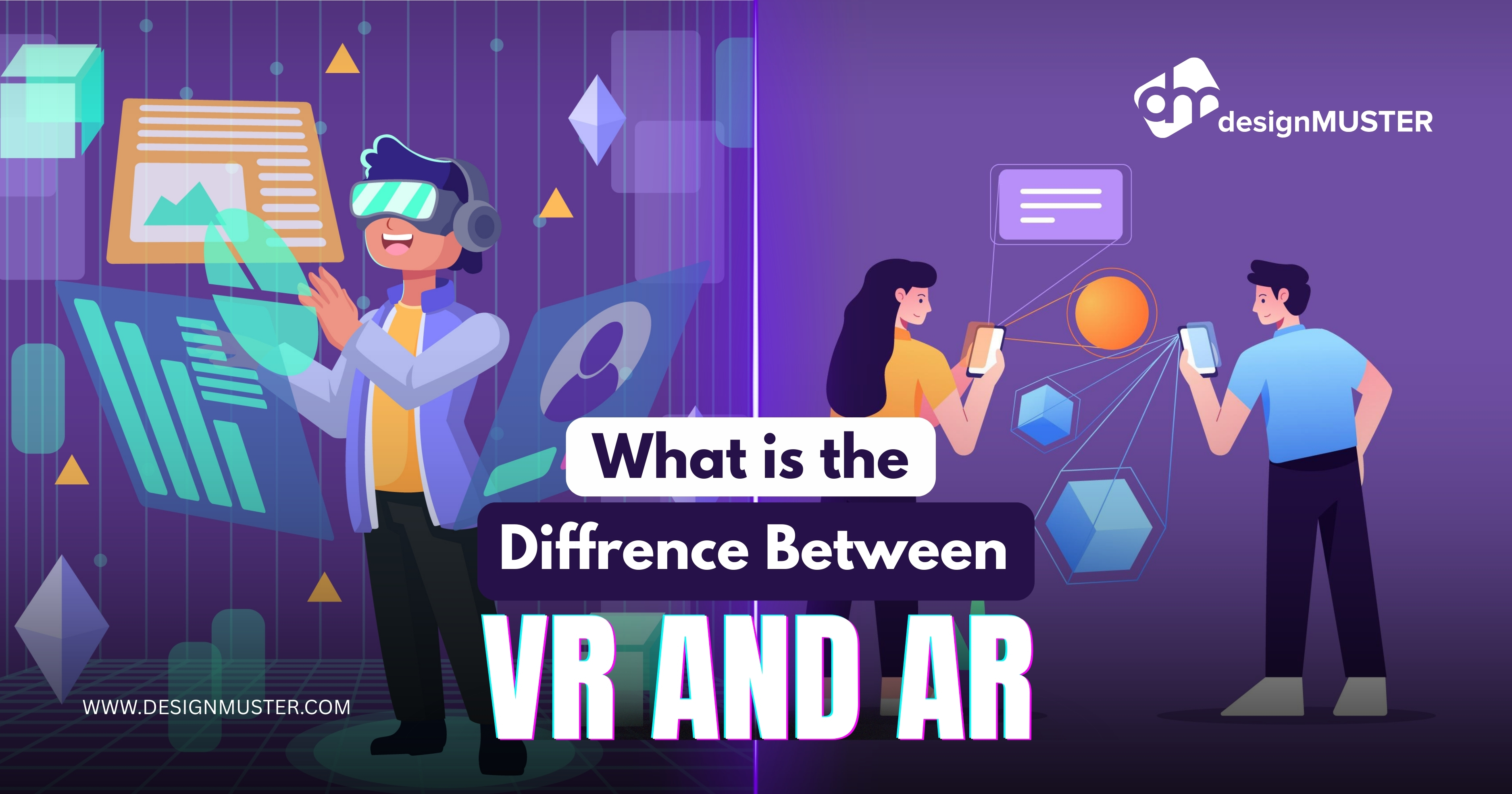 what is a difference between VR and AR