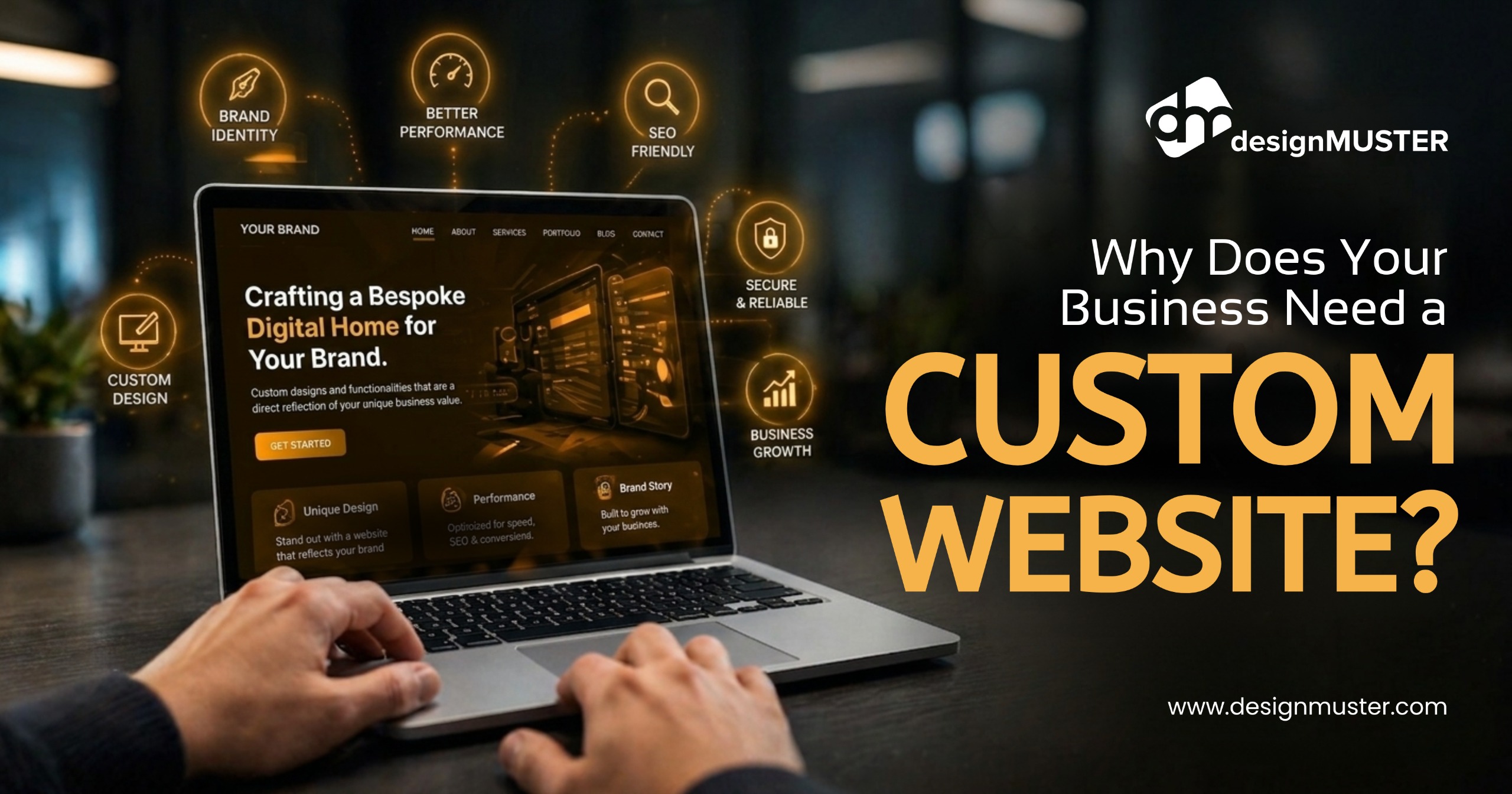 Why Your Business Needs a Custom Website | Design Muster