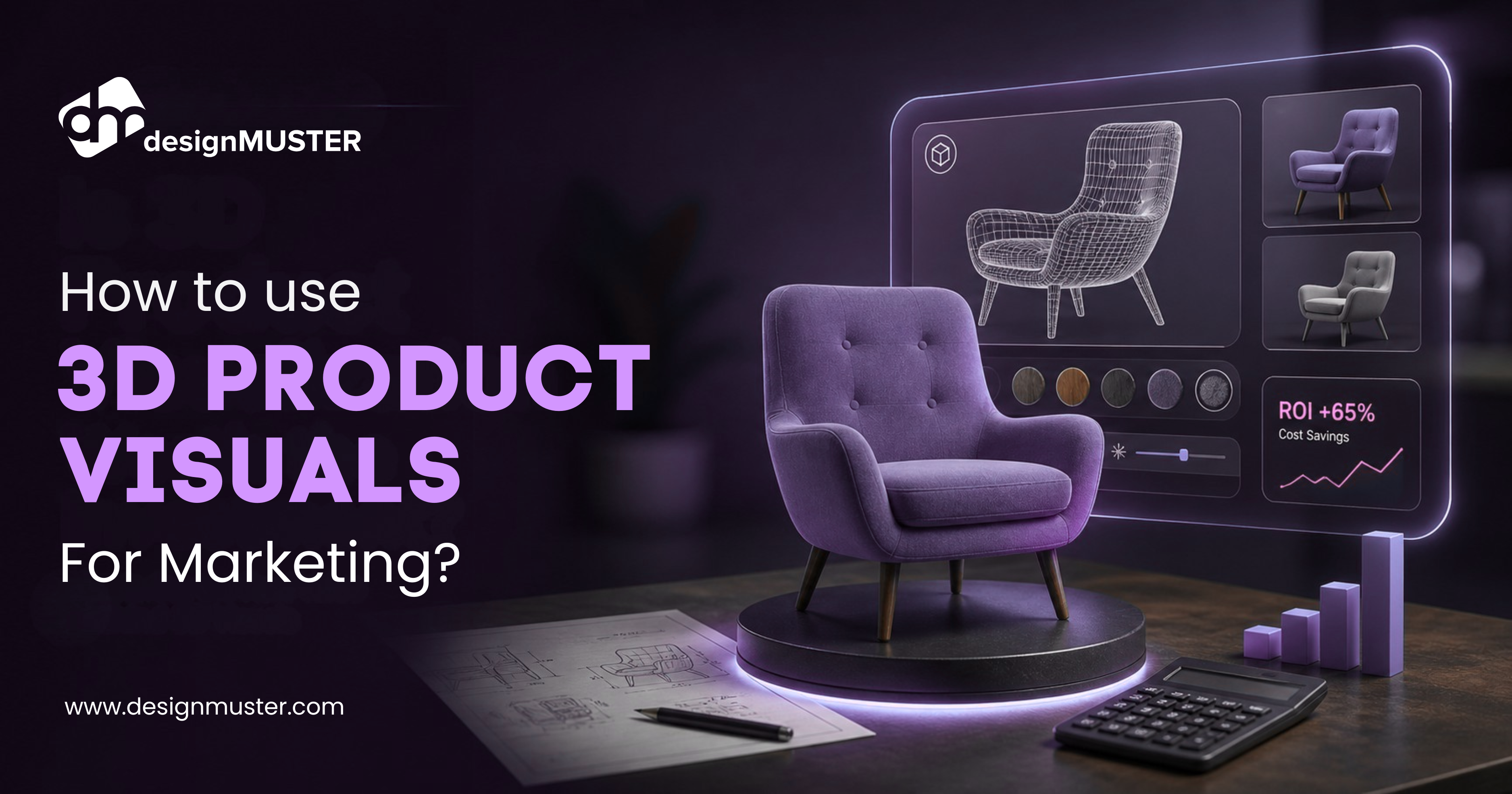 How to use 3D Product Visuals for marketing