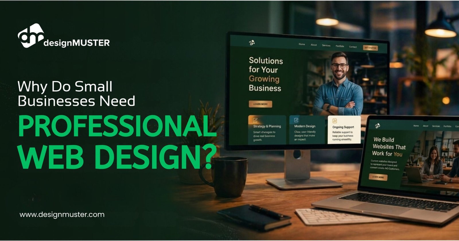 Why Do Small Businesses Need a Professional Website?