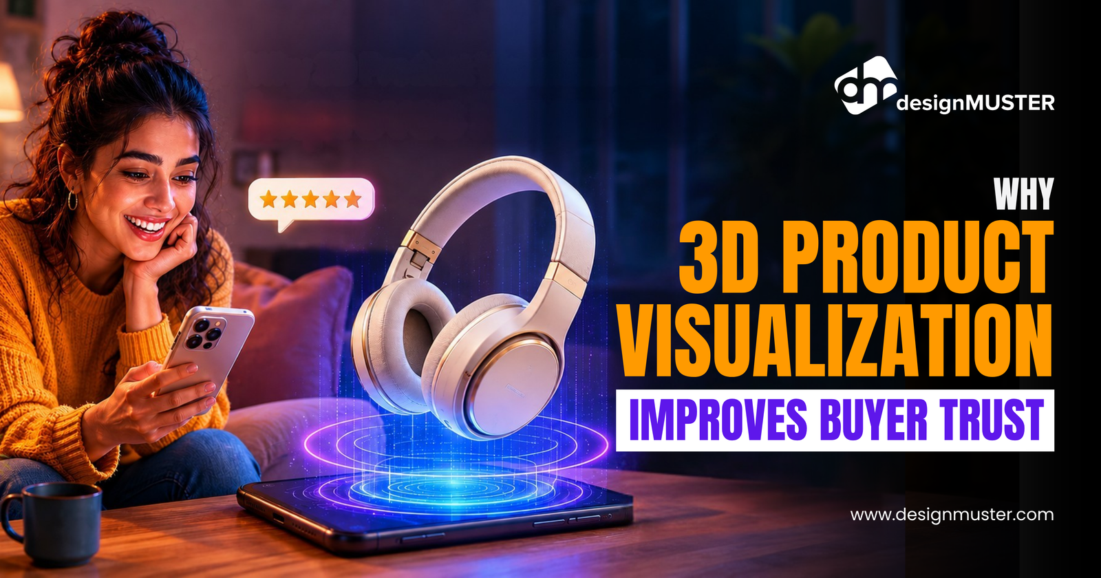 Why 3D Product Visualization Improves Buyer Trust